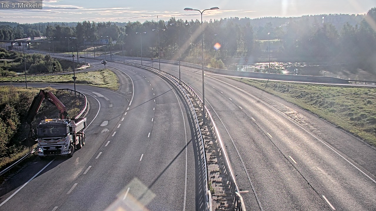 Weather Camera Image Road 5 Mikkeli, Mikkeli, Etelä-Savo