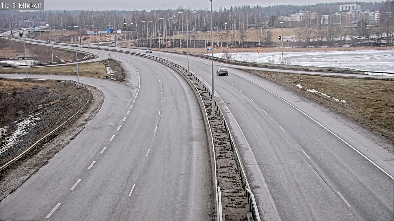Weather Camera Image Road 5 Mikkeli, Mikkeli, Etelä-Savo