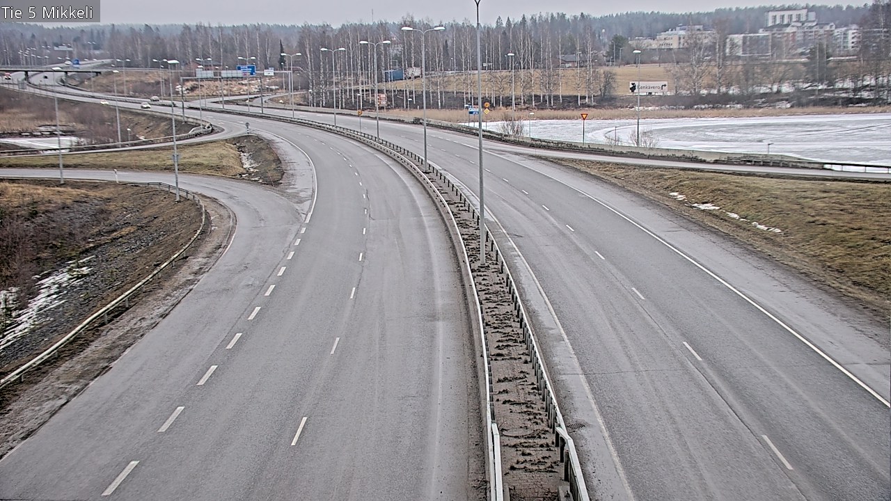 Weather Camera Image Road 5 Mikkeli, Mikkeli, Etelä-Savo