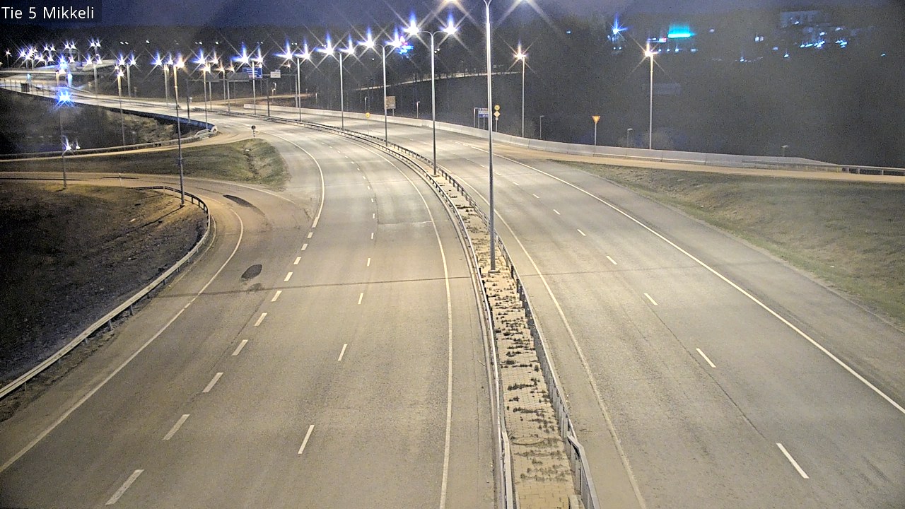 Weather Camera Image Road 5 Mikkeli, Mikkeli, Etelä-Savo