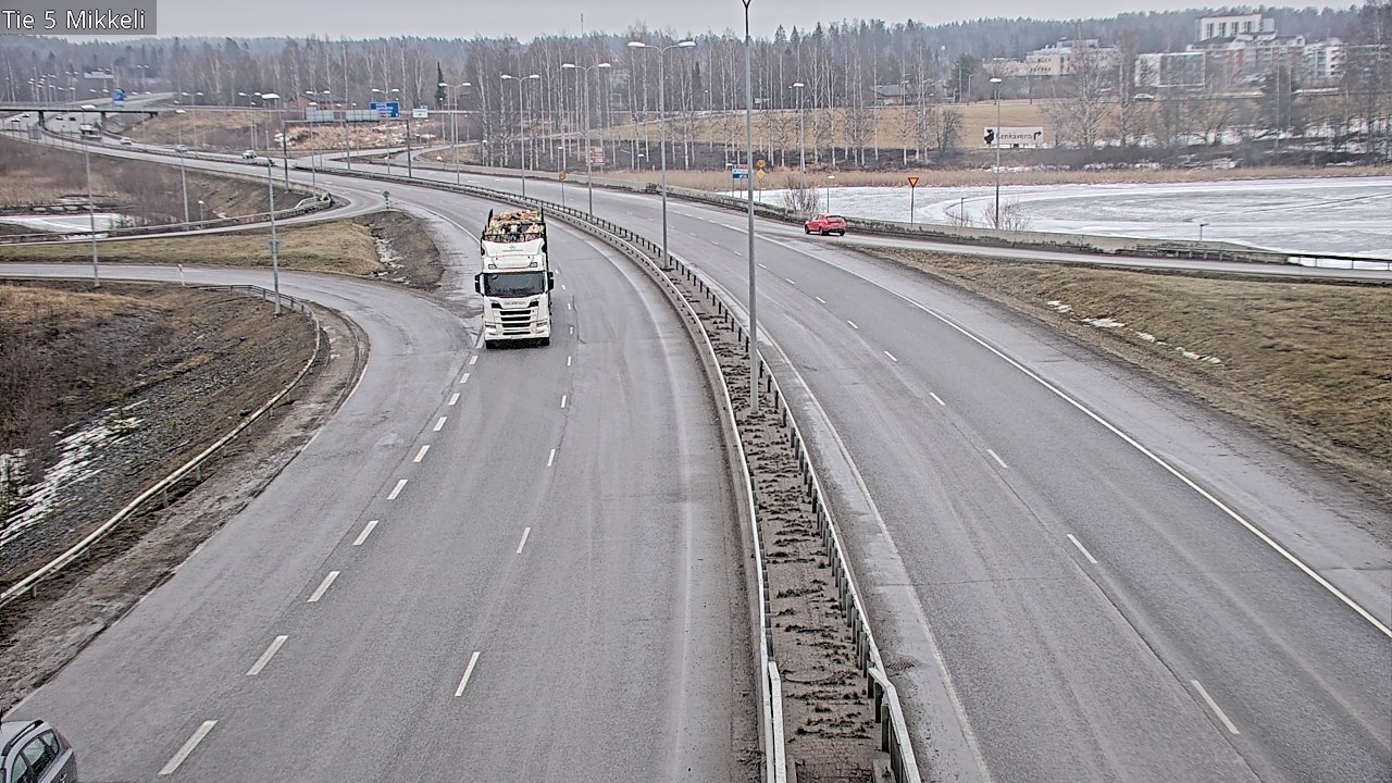 Weather Camera Image Road 5 Mikkeli, Mikkeli, Etelä-Savo