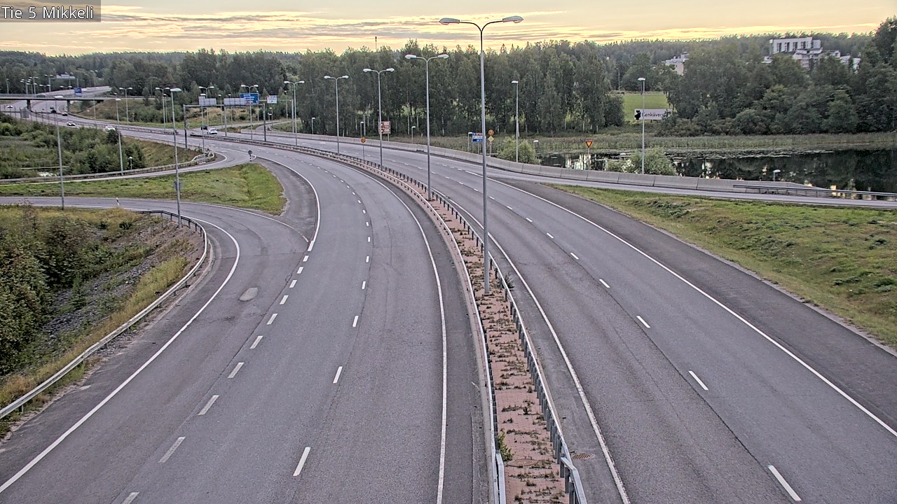 Weather Camera Image Road 5 Mikkeli, Mikkeli, Etelä-Savo