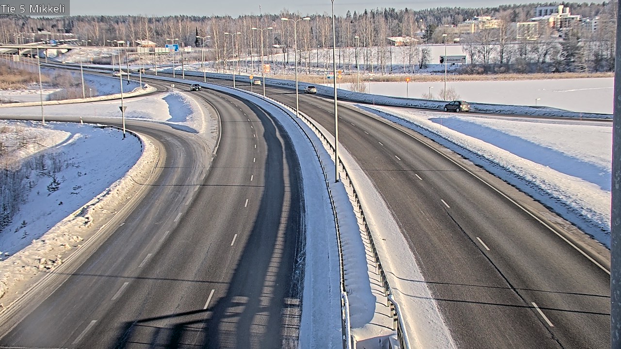 Weather Camera Image Road 5 Mikkeli, Mikkeli, Etelä-Savo