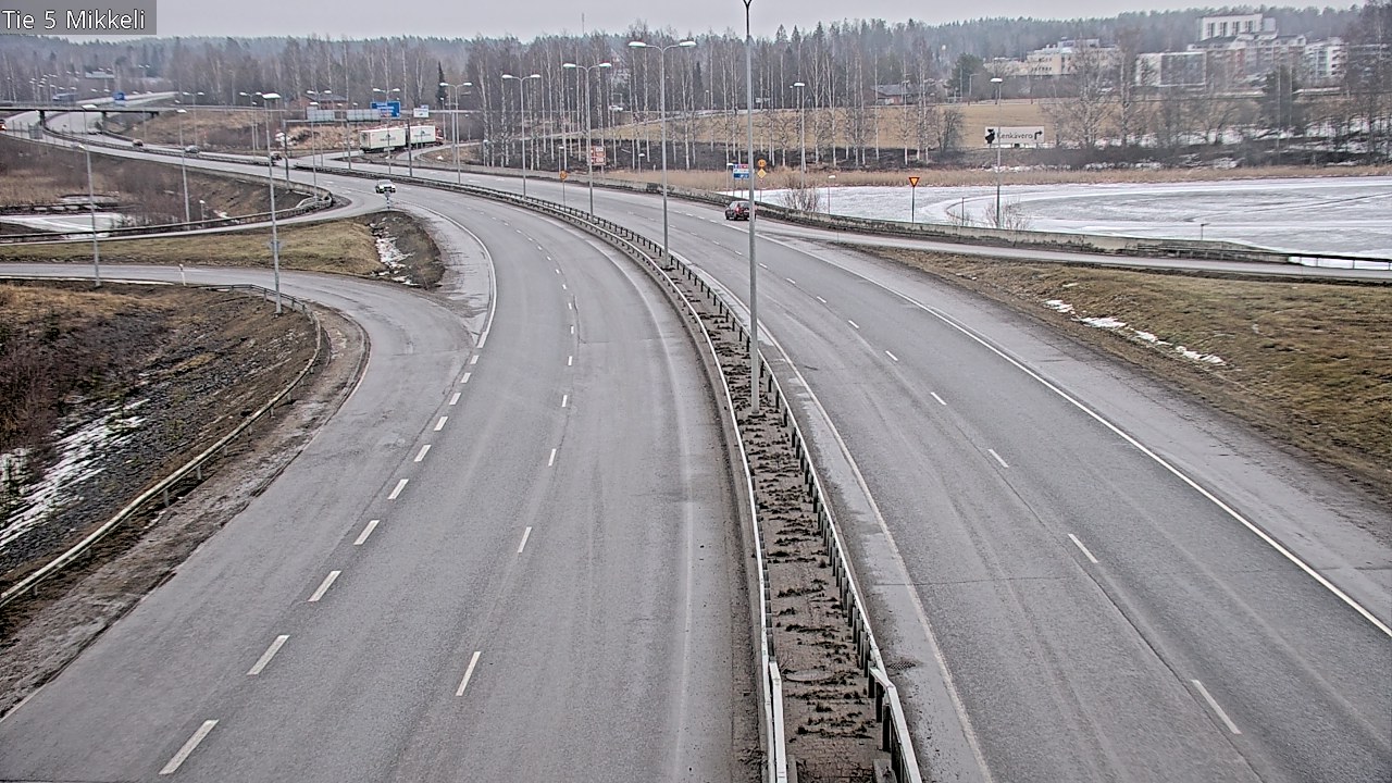 Weather Camera Image Road 5 Mikkeli, Mikkeli, Etelä-Savo
