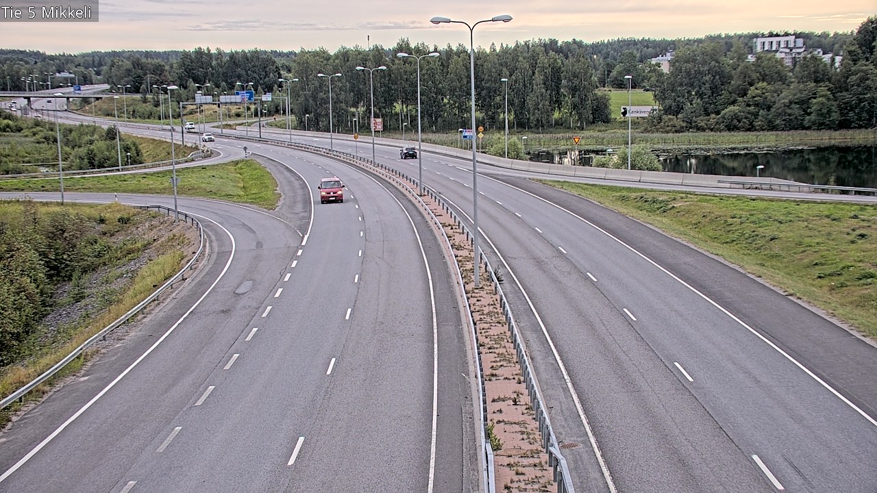 Weather Camera Image Road 5 Mikkeli, Mikkeli, Etelä-Savo