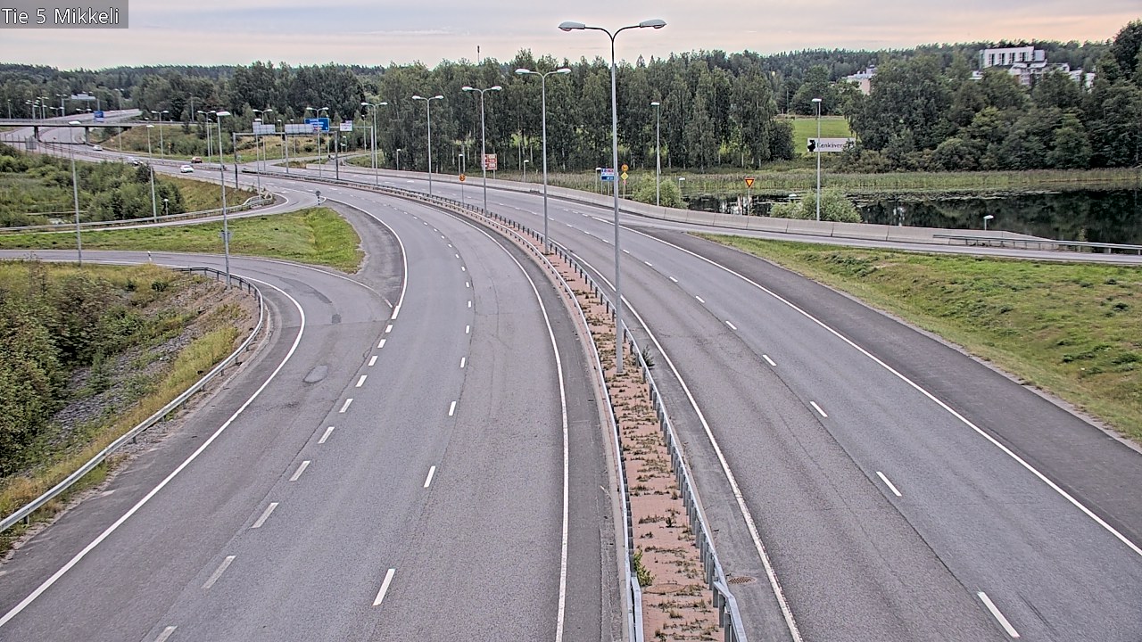 Weather Camera Image Road 5 Mikkeli, Mikkeli, Etelä-Savo