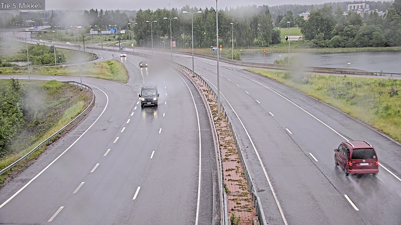 Weather Camera Image Road 5 Mikkeli, Mikkeli, Etelä-Savo