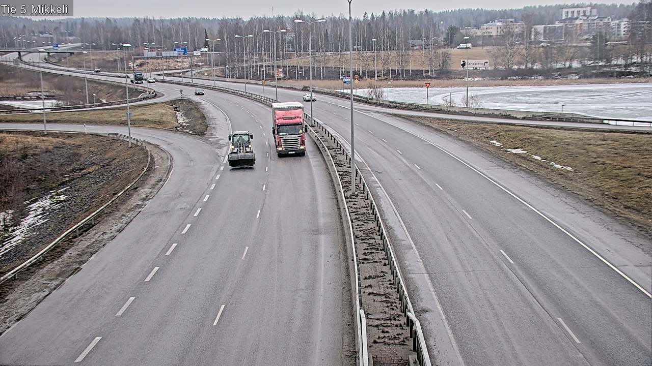 Weather Camera Image Road 5 Mikkeli, Mikkeli, Etelä-Savo