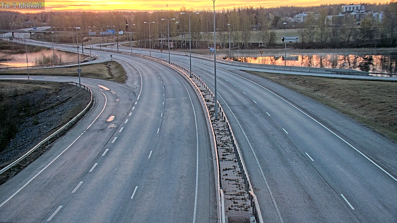 Weather Camera Image Tie 5 St Michel, Mikkeli, Etelä-Savo