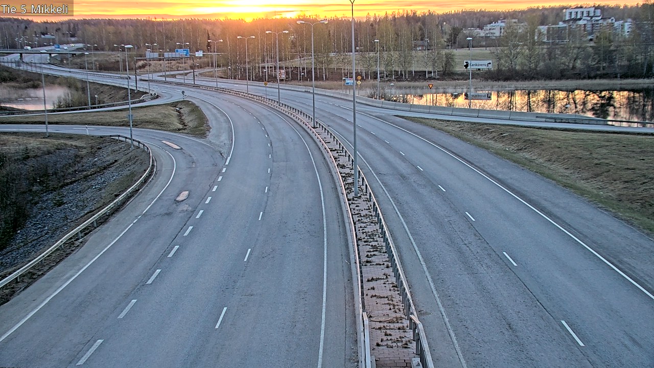 Weather Camera Image Tie 5 St Michel, Mikkeli, Etelä-Savo