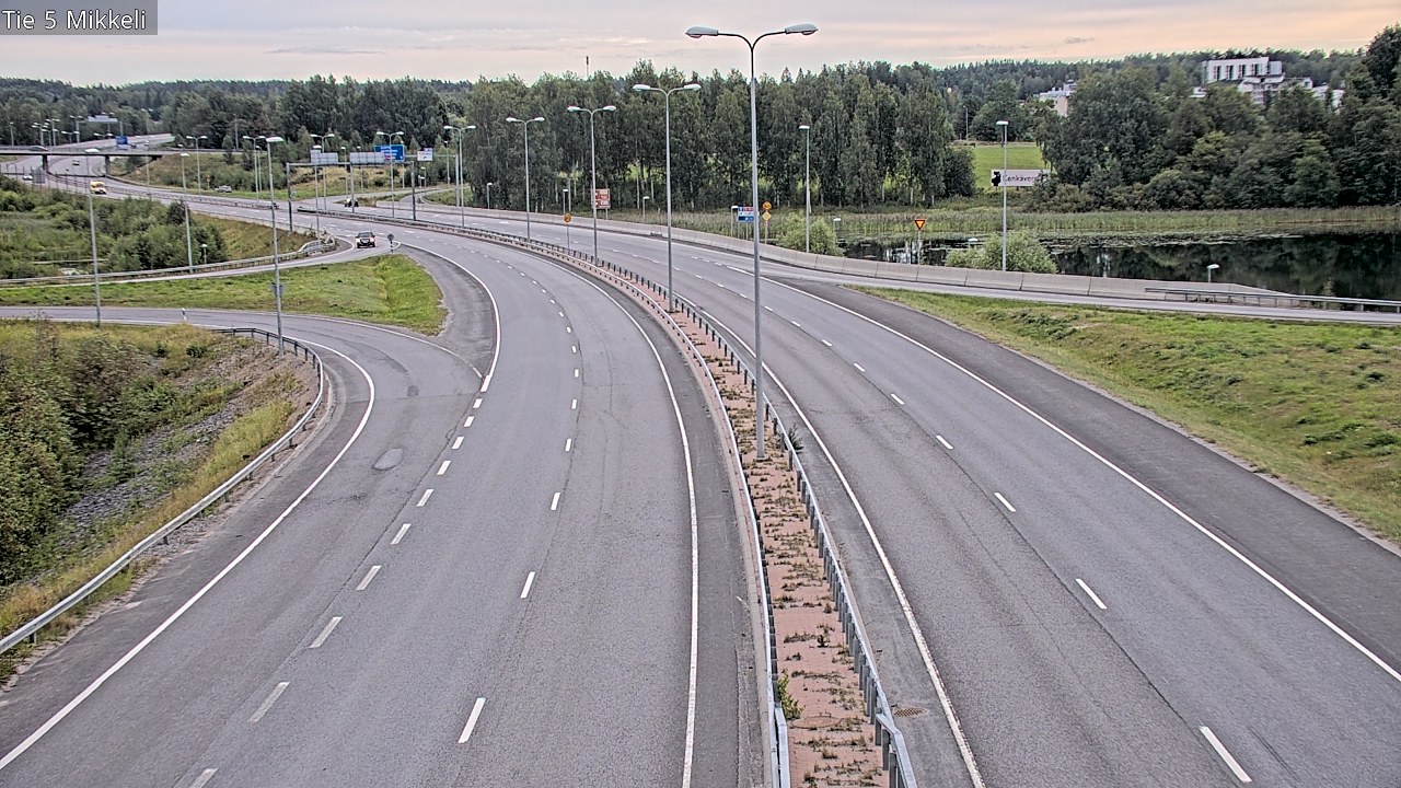 Weather Camera Image Road 5 Mikkeli, Mikkeli, Etelä-Savo