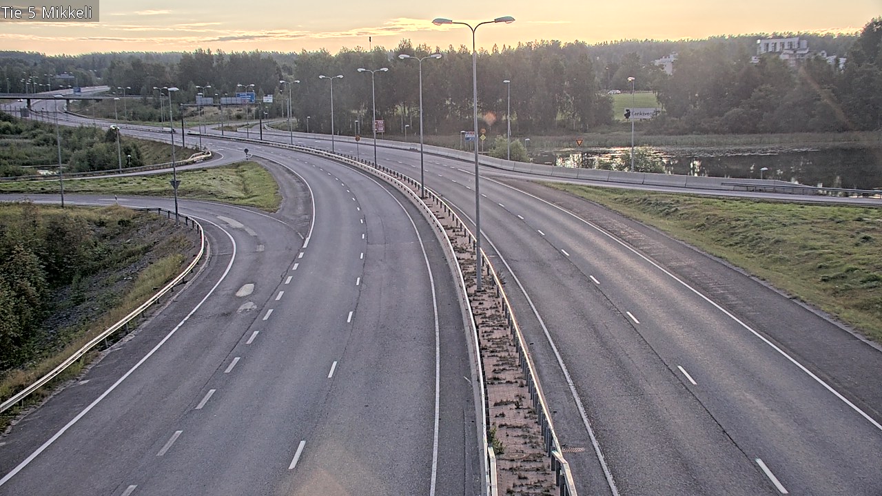Weather Camera Image Road 5 Mikkeli, Mikkeli, Etelä-Savo