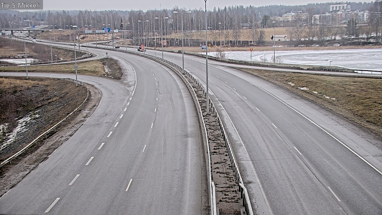 Weather Camera Image Road 5 Mikkeli, Mikkeli, Etelä-Savo