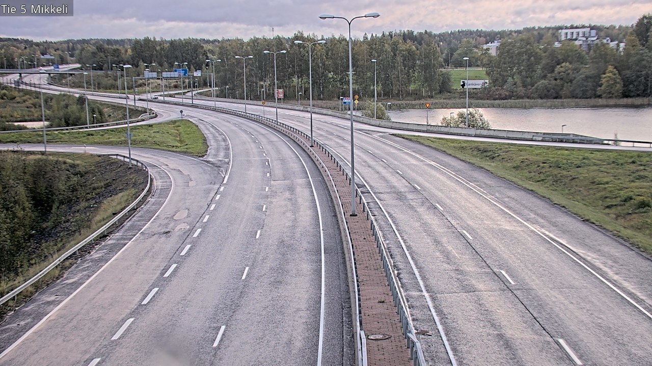Weather Camera Image Road 5 Mikkeli, Mikkeli, Etelä-Savo