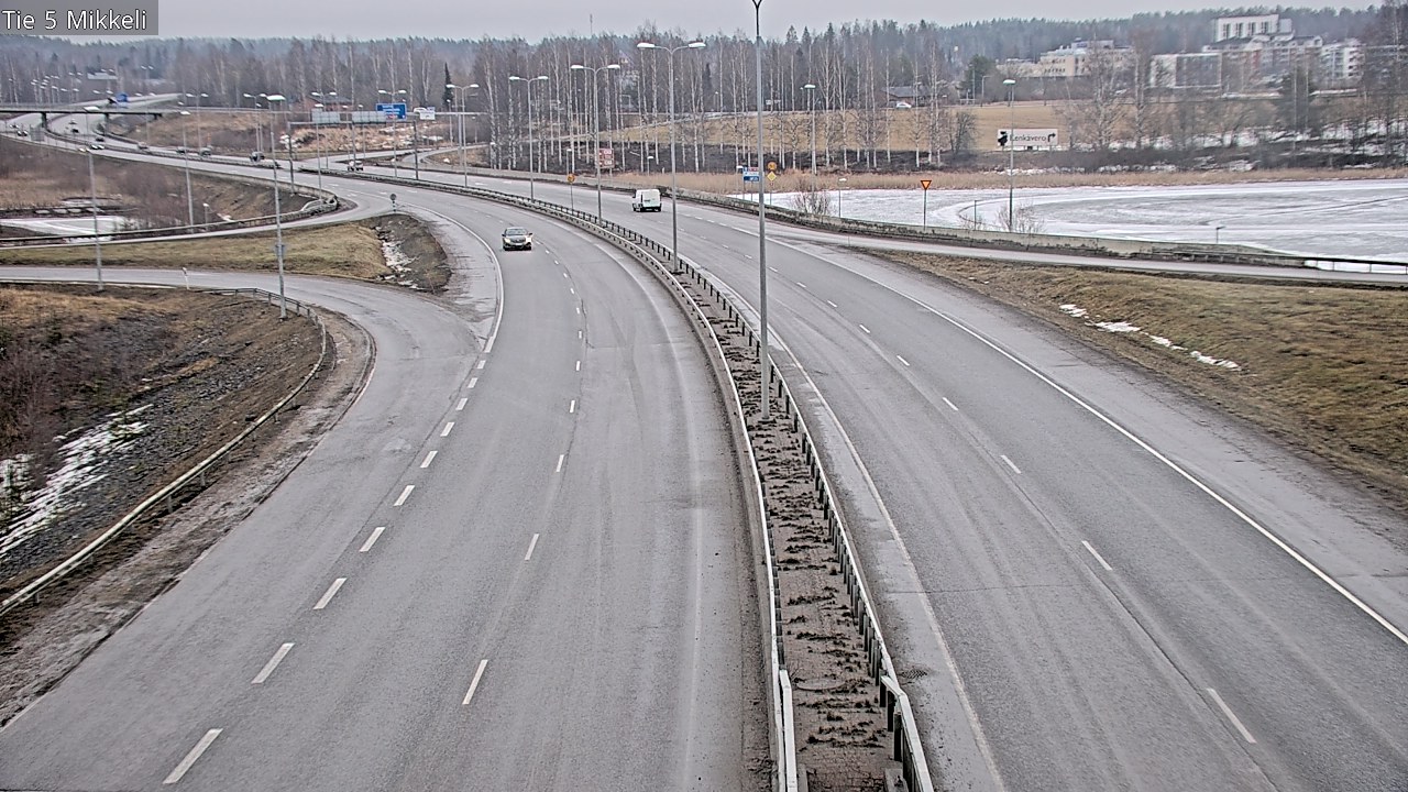 Weather Camera Image Road 5 Mikkeli, Mikkeli, Etelä-Savo