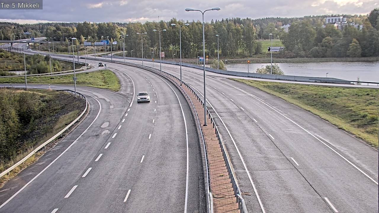 Weather Camera Image Road 5 Mikkeli, Mikkeli, Etelä-Savo