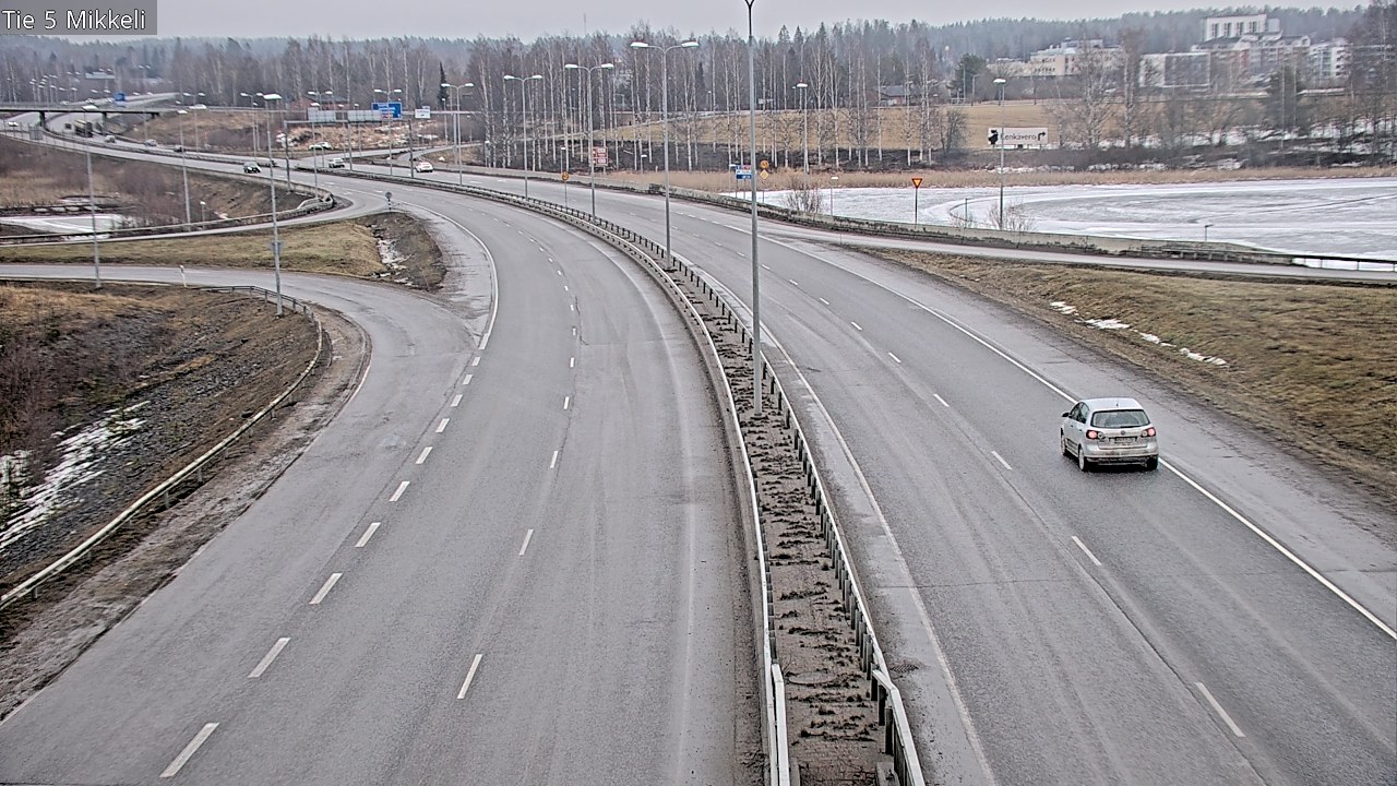 Weather Camera Image Road 5 Mikkeli, Mikkeli, Etelä-Savo