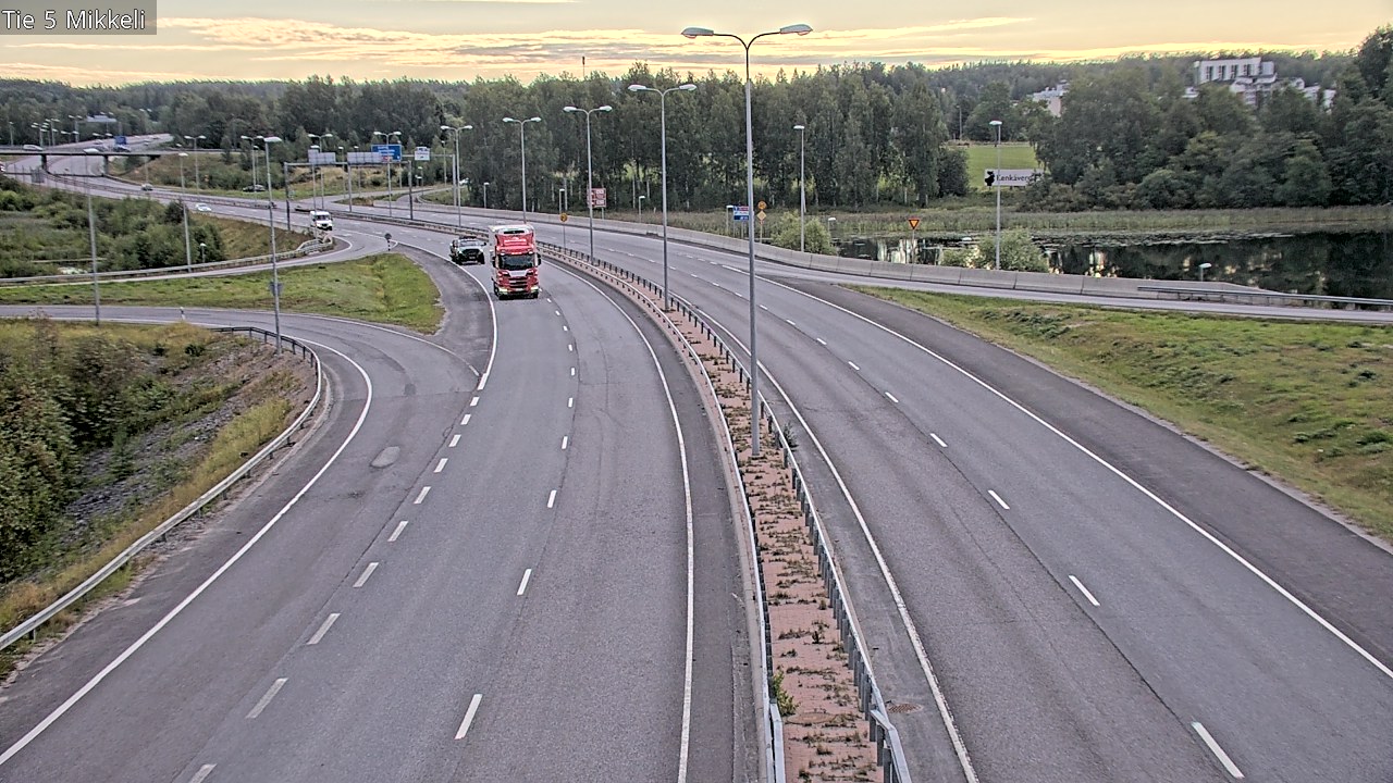 Weather Camera Image Road 5 Mikkeli, Mikkeli, Etelä-Savo