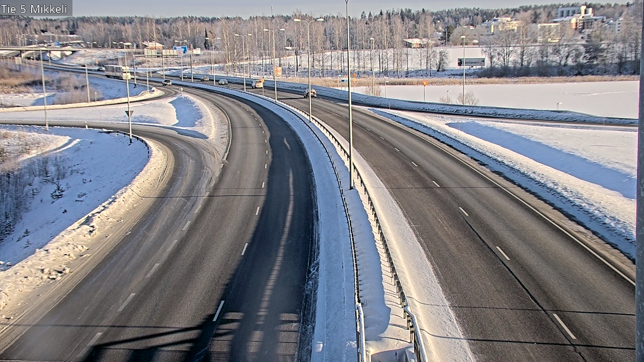 Weather Camera Image Road 5 Mikkeli, Mikkeli, Etelä-Savo