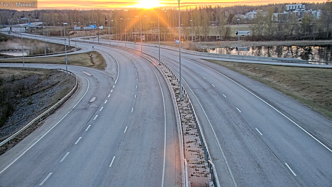 Weather Camera Image Tie 5 St Michel, Mikkeli, Etelä-Savo