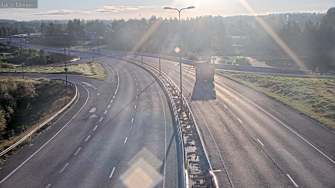 Weather Camera Image Road 5 Mikkeli, Mikkeli, Etelä-Savo
