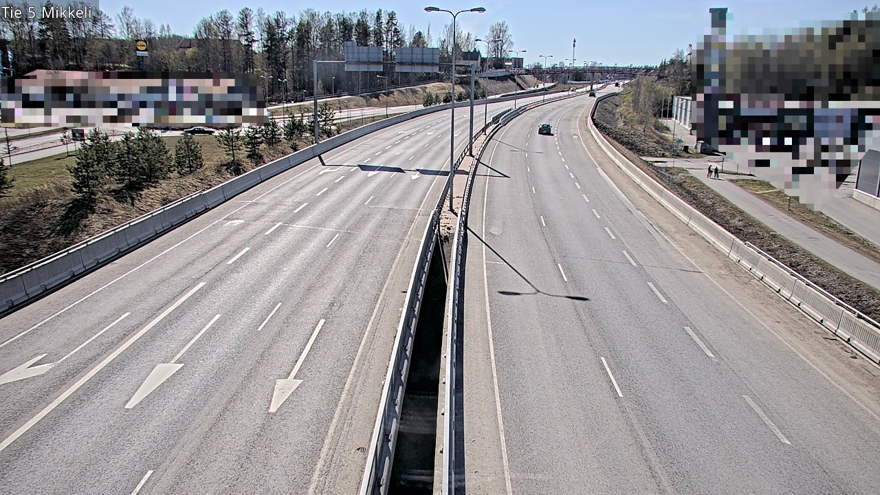 Weather Camera Image Road 5 Mikkeli, Mikkeli, Etelä-Savo