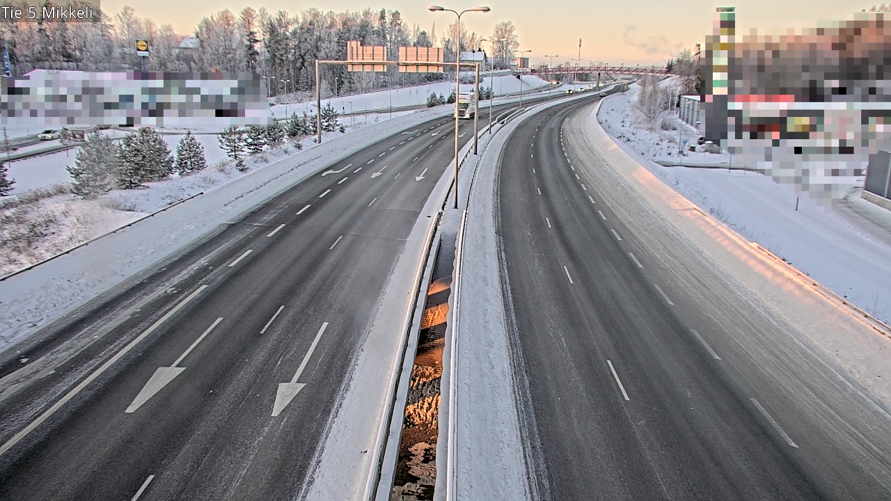 Weather Camera Image Road 5 Mikkeli, Mikkeli, Etelä-Savo