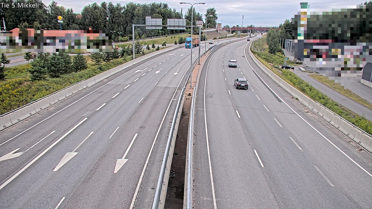 Weather Camera Image Road 5 Mikkeli, Mikkeli, Etelä-Savo
