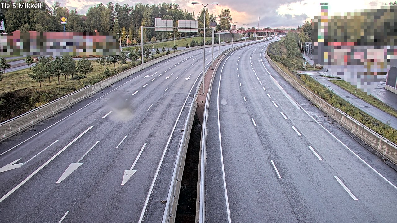 Weather Camera Image Road 5 Mikkeli, Mikkeli, Etelä-Savo