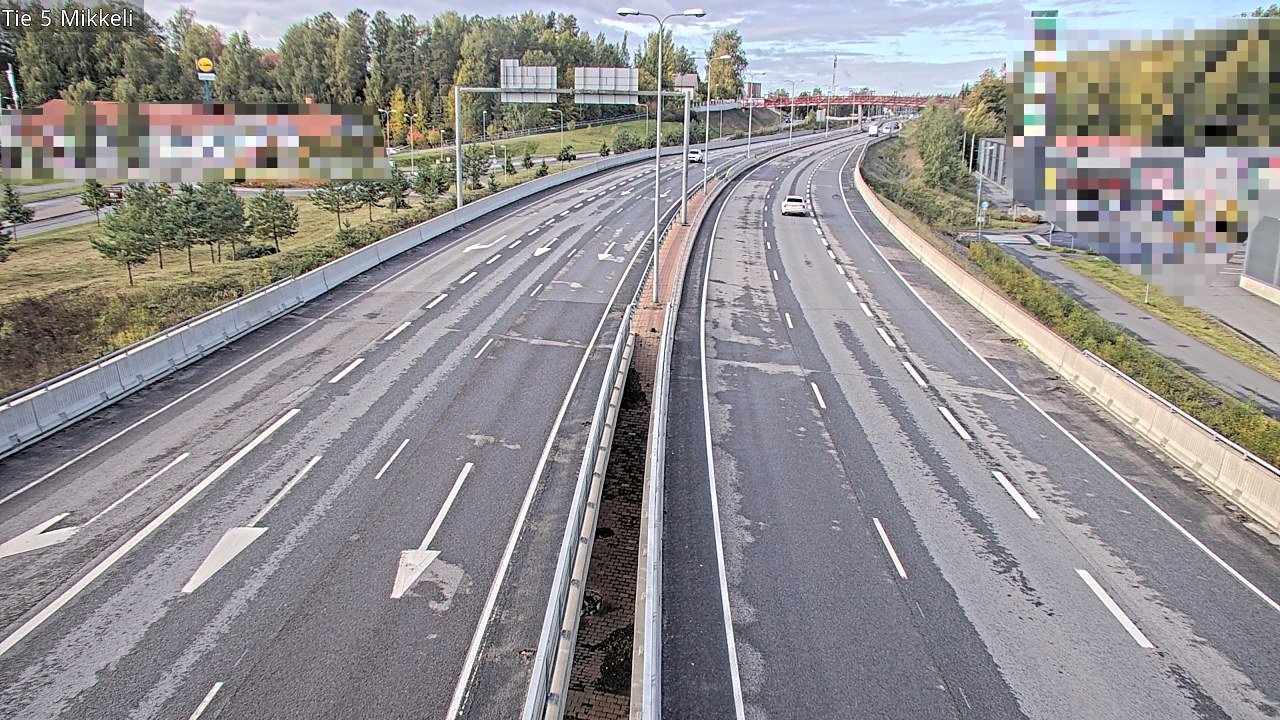 Weather Camera Image Road 5 Mikkeli, Mikkeli, Etelä-Savo