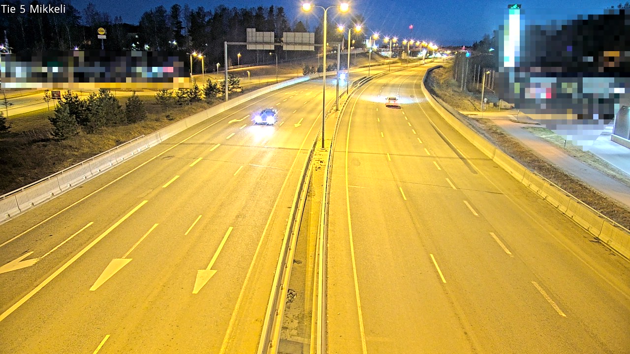 Weather Camera Image Road 5 Mikkeli, Mikkeli, Etelä-Savo