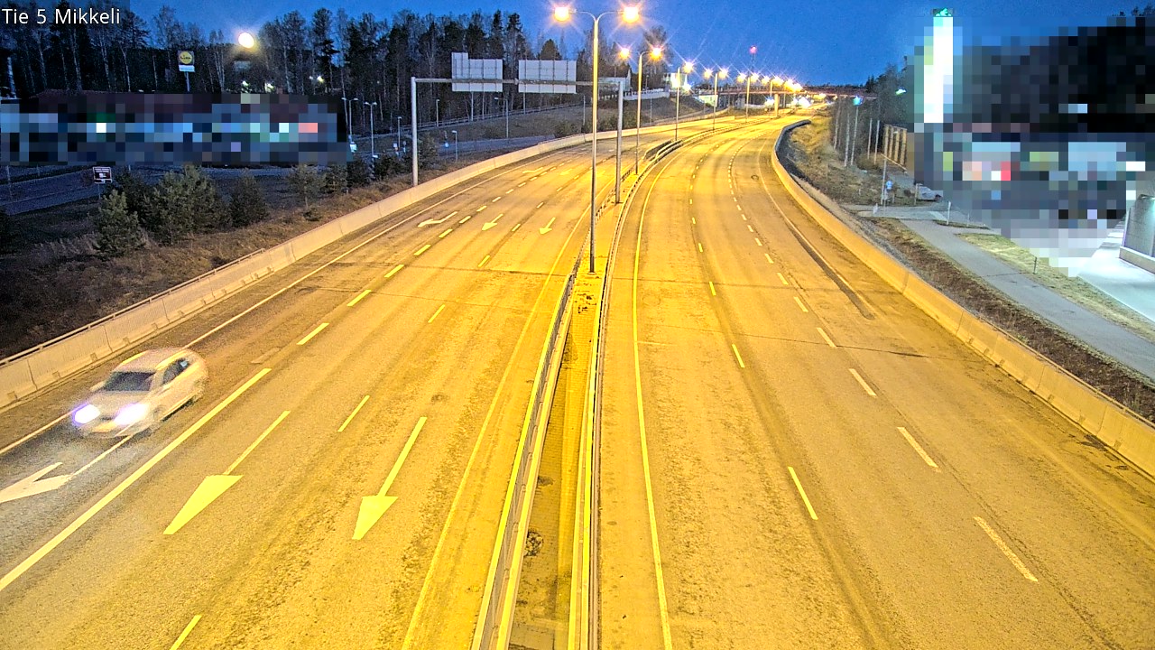 Weather Camera Image Road 5 Mikkeli, Mikkeli, Etelä-Savo