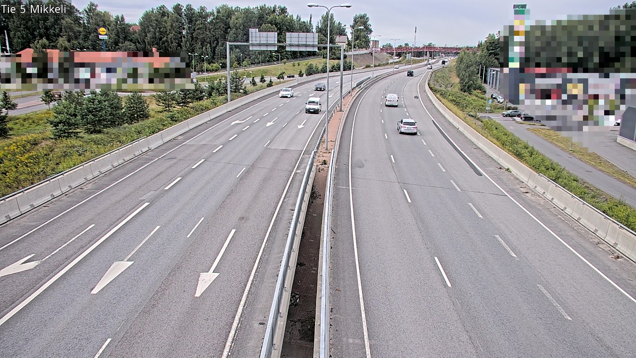 Weather Camera Image Road 5 Mikkeli, Mikkeli, Etelä-Savo