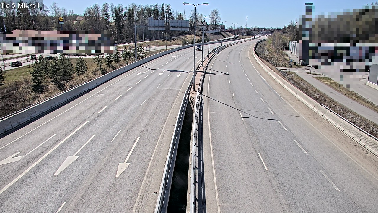 Weather Camera Image Road 5 Mikkeli, Mikkeli, Etelä-Savo