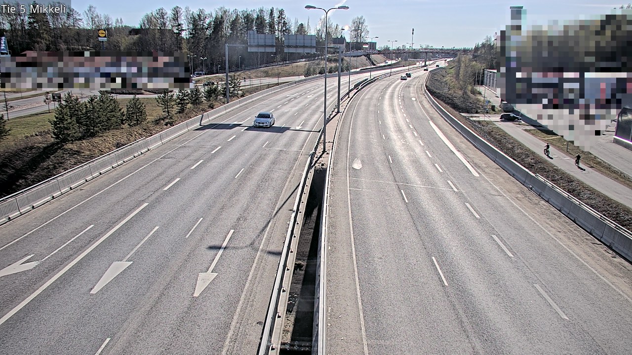 Weather Camera Image Road 5 Mikkeli, Mikkeli, Etelä-Savo