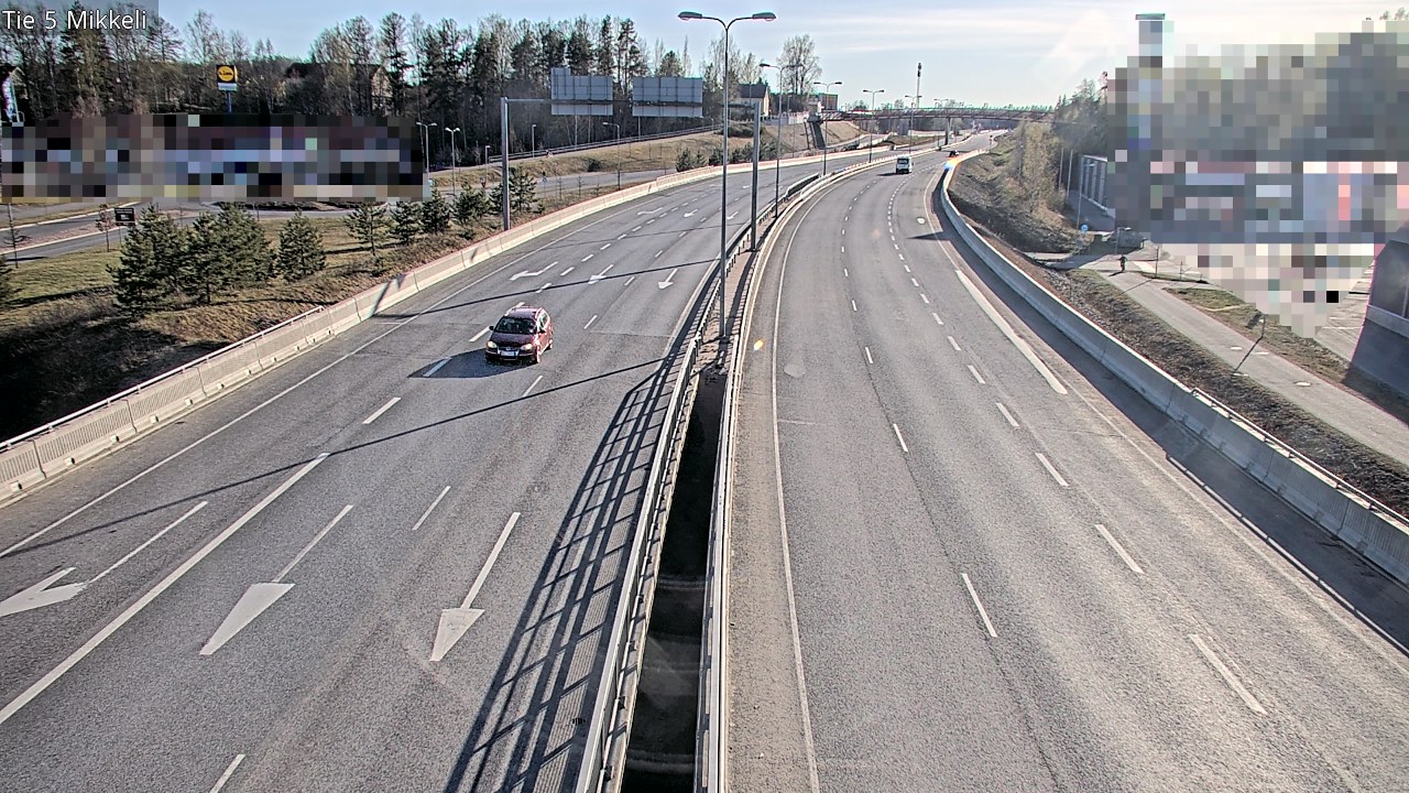 Weather Camera Image Road 5 Mikkeli, Mikkeli, Etelä-Savo