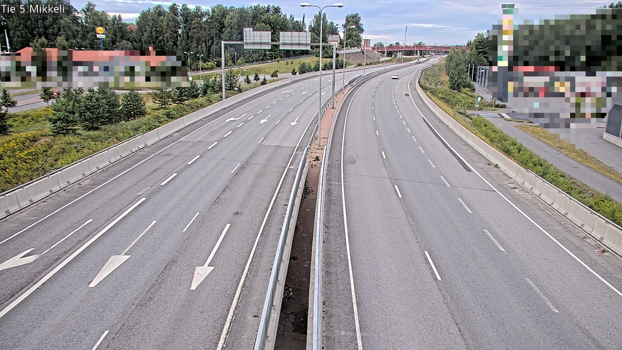Weather Camera Image Road 5 Mikkeli, Mikkeli, Etelä-Savo