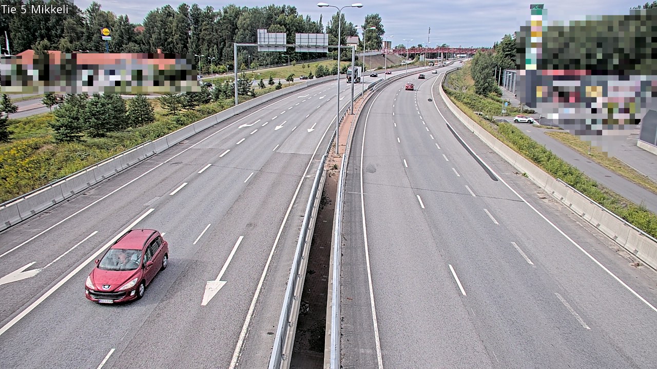 Weather Camera Image Road 5 Mikkeli, Mikkeli, Etelä-Savo