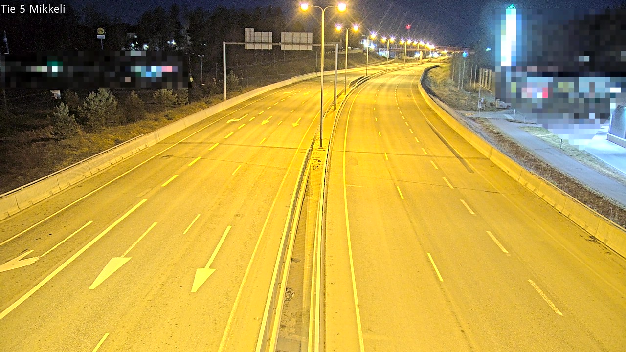 Weather Camera Image Road 5 Mikkeli, Mikkeli, Etelä-Savo