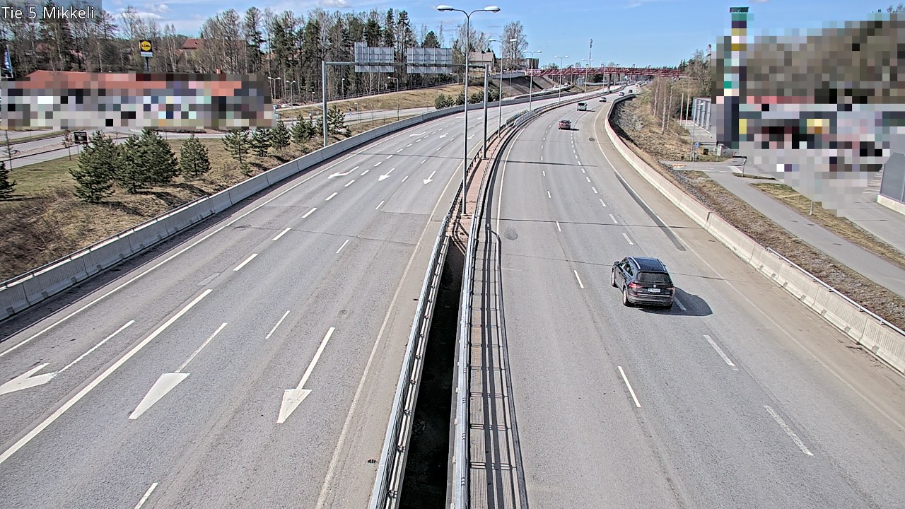 Weather Camera Image Road 5 Mikkeli, Mikkeli, Etelä-Savo