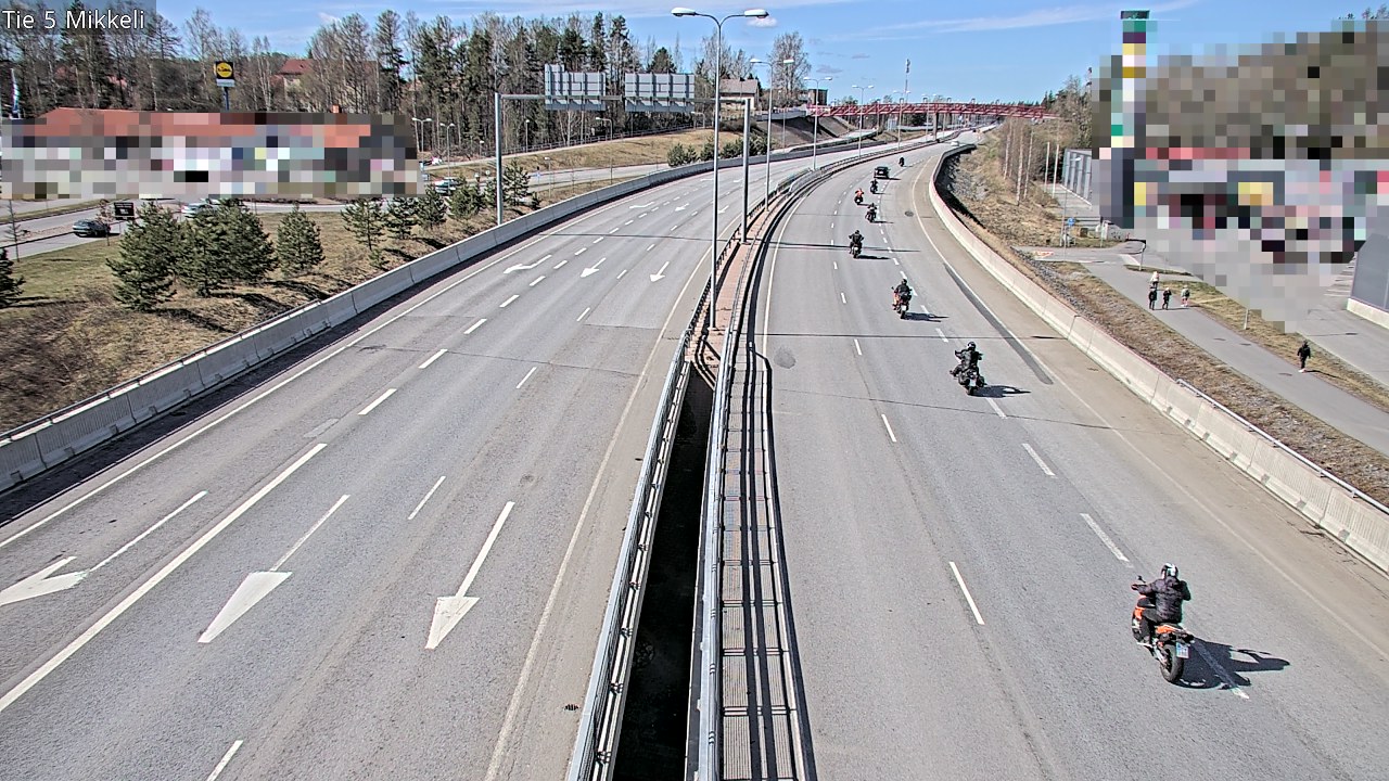 Weather Camera Image Road 5 Mikkeli, Mikkeli, Etelä-Savo