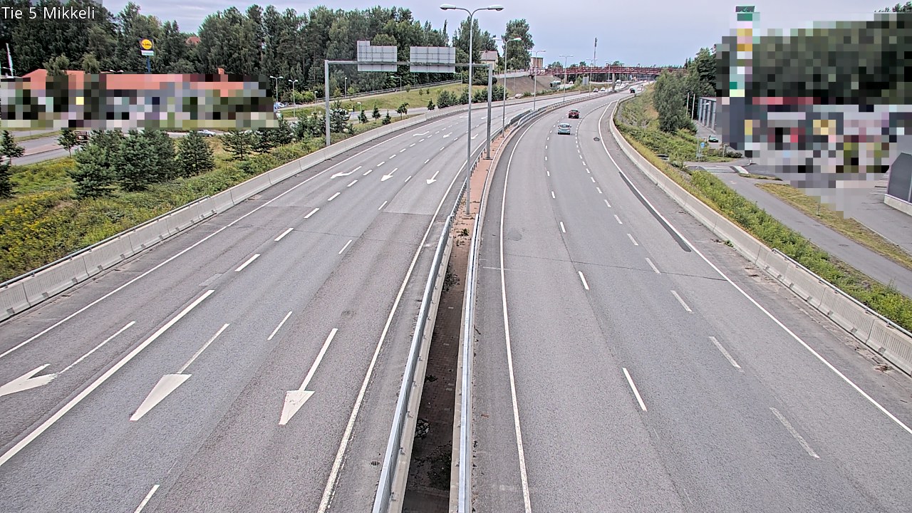 Weather Camera Image Road 5 Mikkeli, Mikkeli, Etelä-Savo