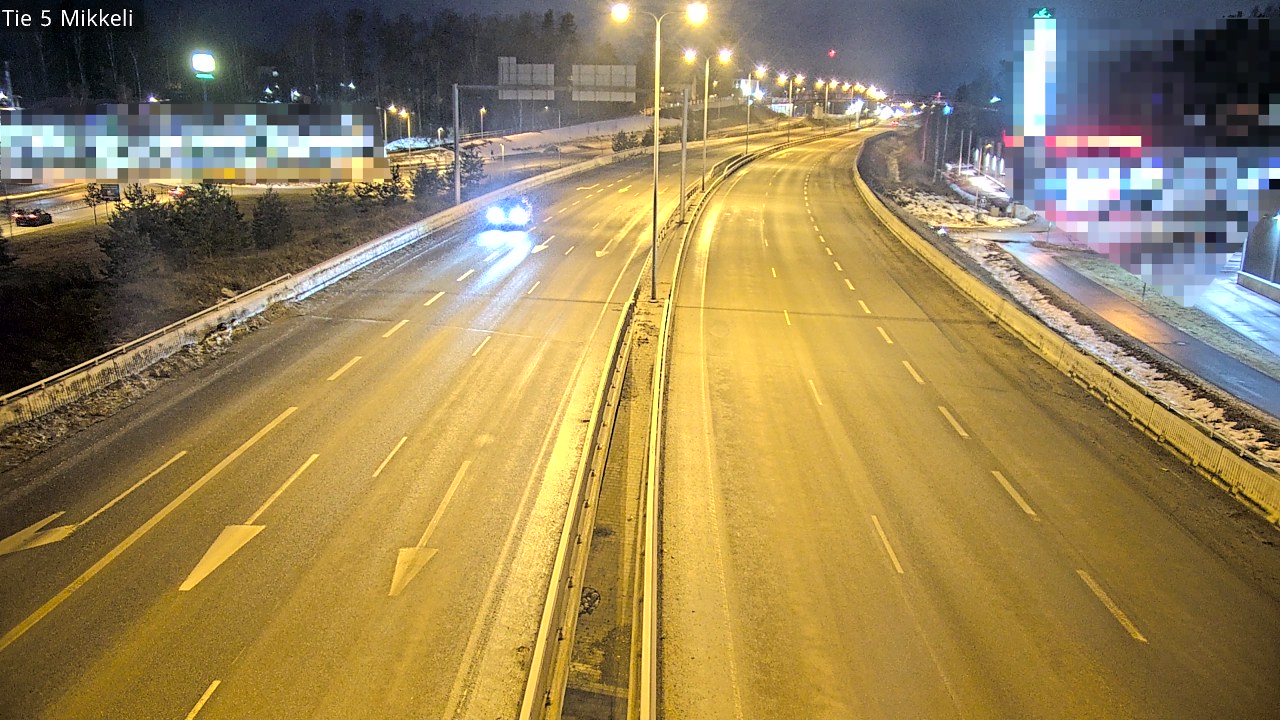 Weather Camera Image Road 5 Mikkeli, Mikkeli, Etelä-Savo