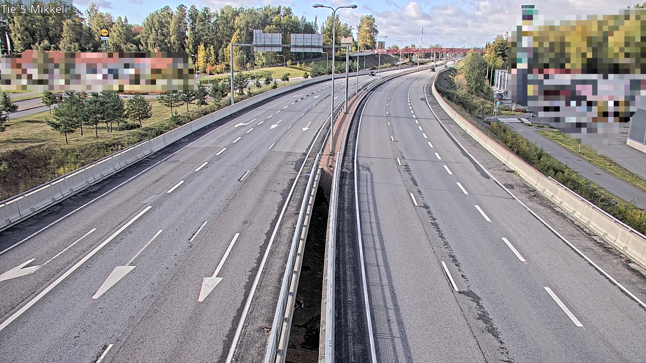 Weather Camera Image Road 5 Mikkeli, Mikkeli, Etelä-Savo