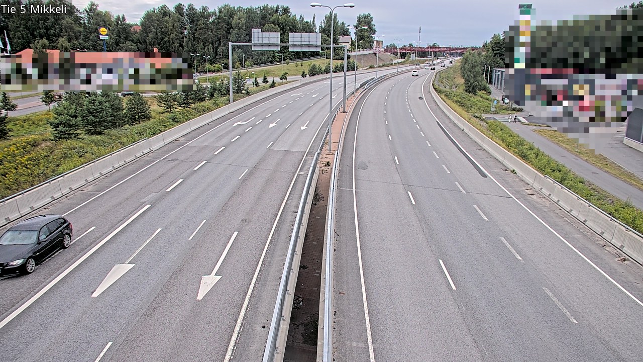 Weather Camera Image Road 5 Mikkeli, Mikkeli, Etelä-Savo