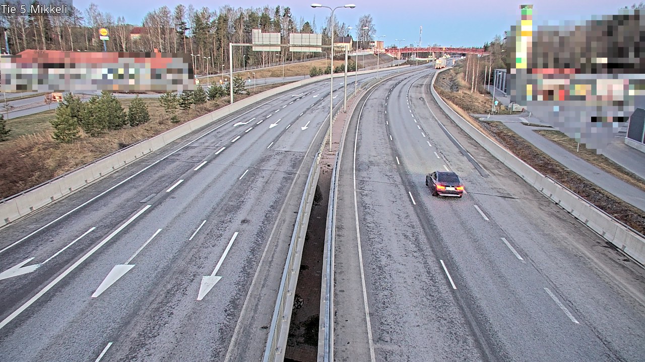 Weather Camera Image Road 5 Mikkeli, Mikkeli, Etelä-Savo