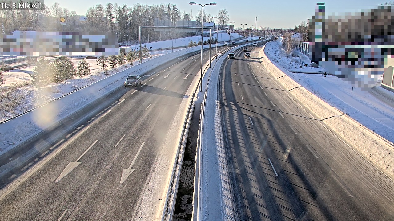 Weather Camera Image Road 5 Mikkeli, Mikkeli, Etelä-Savo