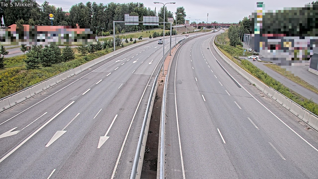 Weather Camera Image Road 5 Mikkeli, Mikkeli, Etelä-Savo