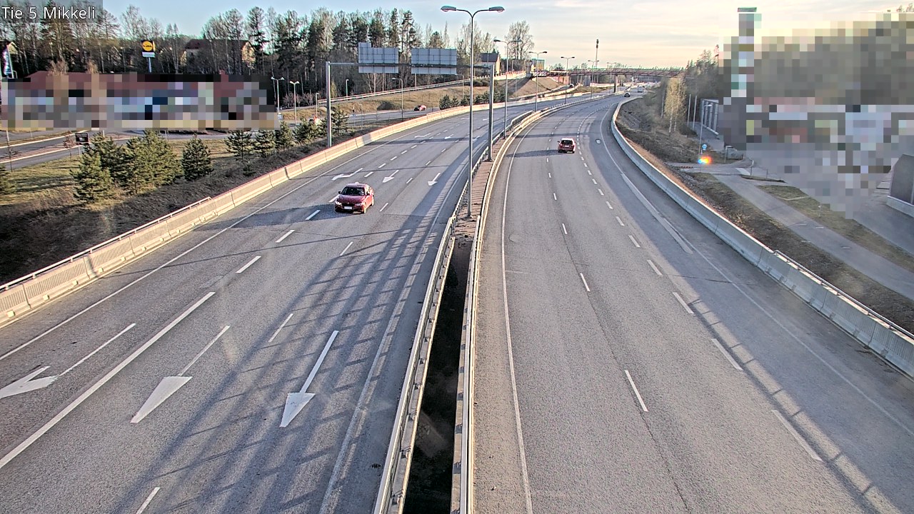Weather Camera Image Road 5 Mikkeli, Mikkeli, Etelä-Savo
