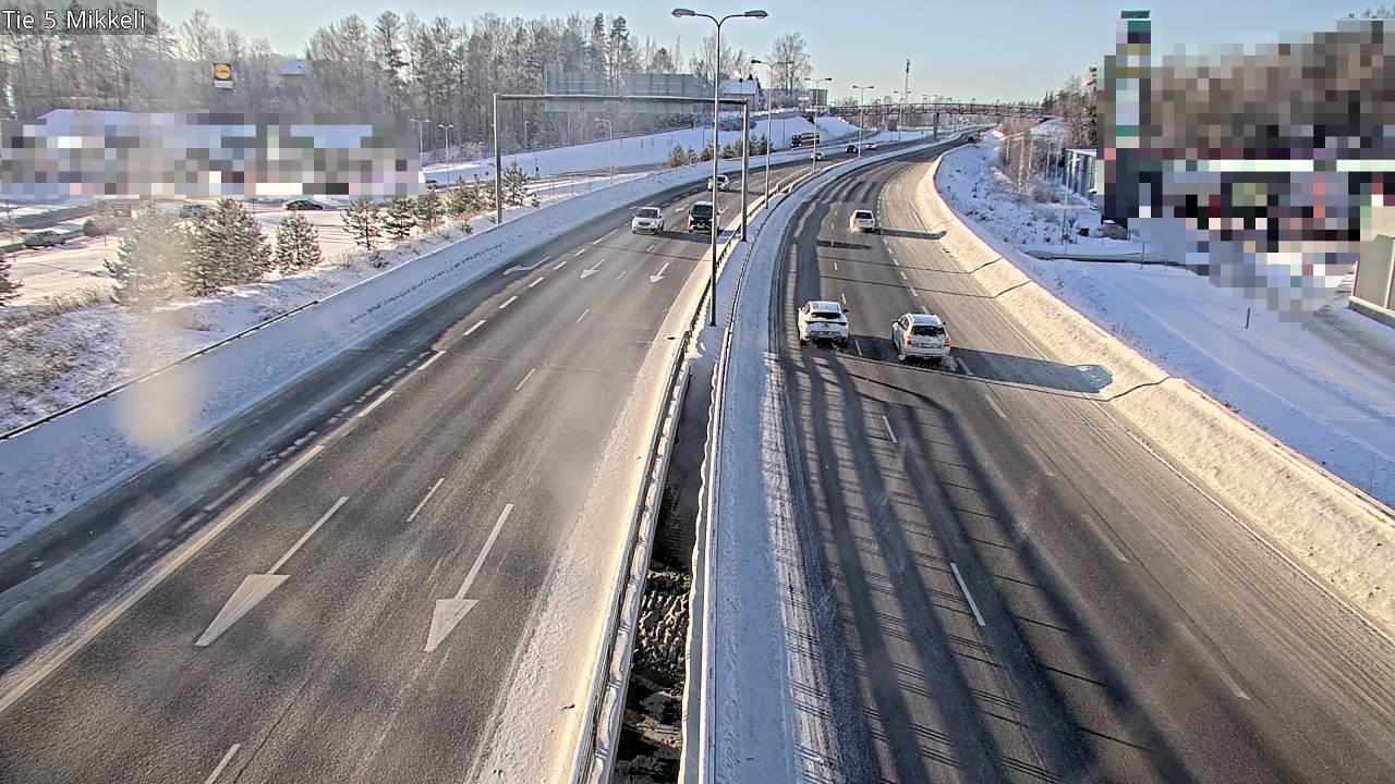 Weather Camera Image Road 5 Mikkeli, Mikkeli, Etelä-Savo